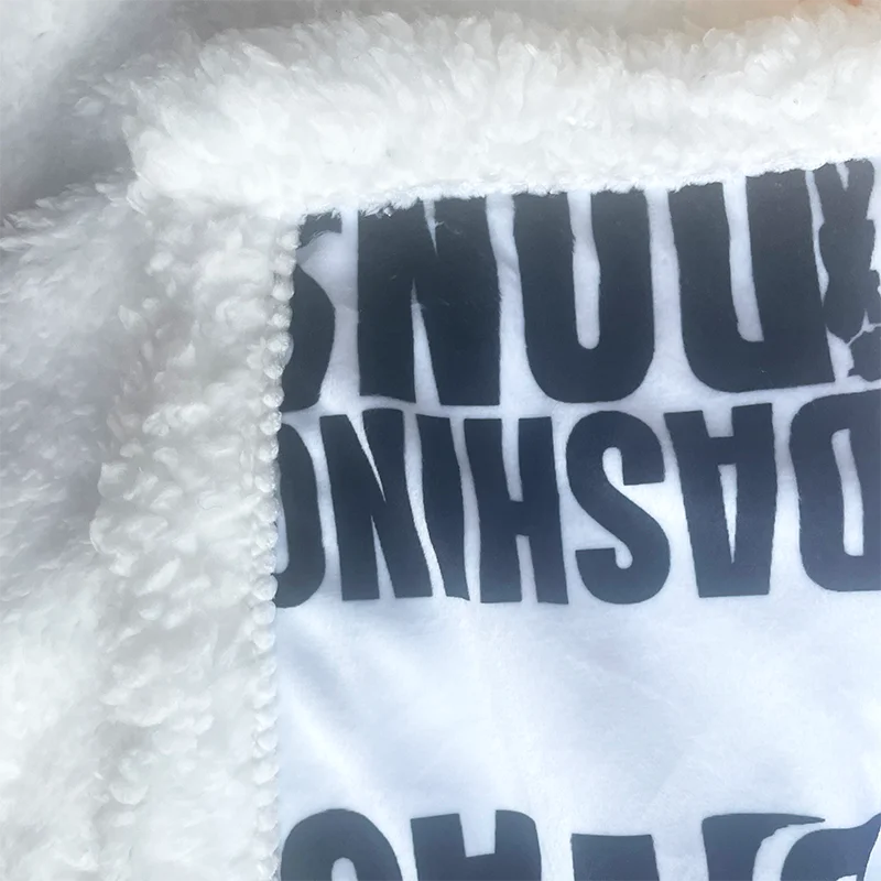 Flannel Fleece Luxury Throw Customized Printing Super Soft and Warm Plush Microfibre Double Throw Blanket for Sofa Living Room