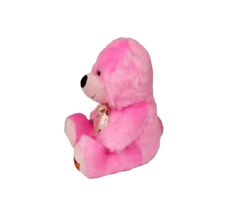 Wholesale Prices Hand Crafted Pink Color Soft Plush Teddy Bear Made with Fabric Stuffed Teddy Low Prices By Exporters