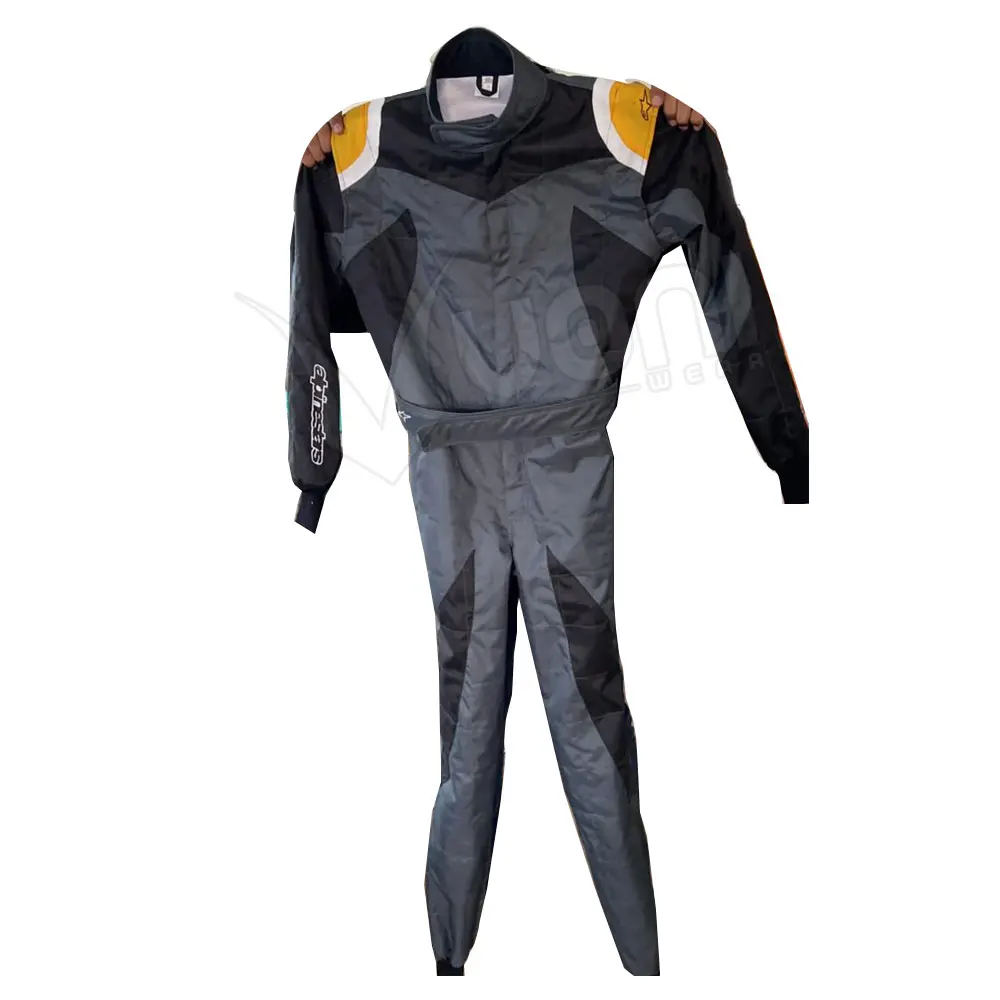 Low MOQ New Design karting Race Suit Two Layer Karting Suits Men GO Karting Racing Suit