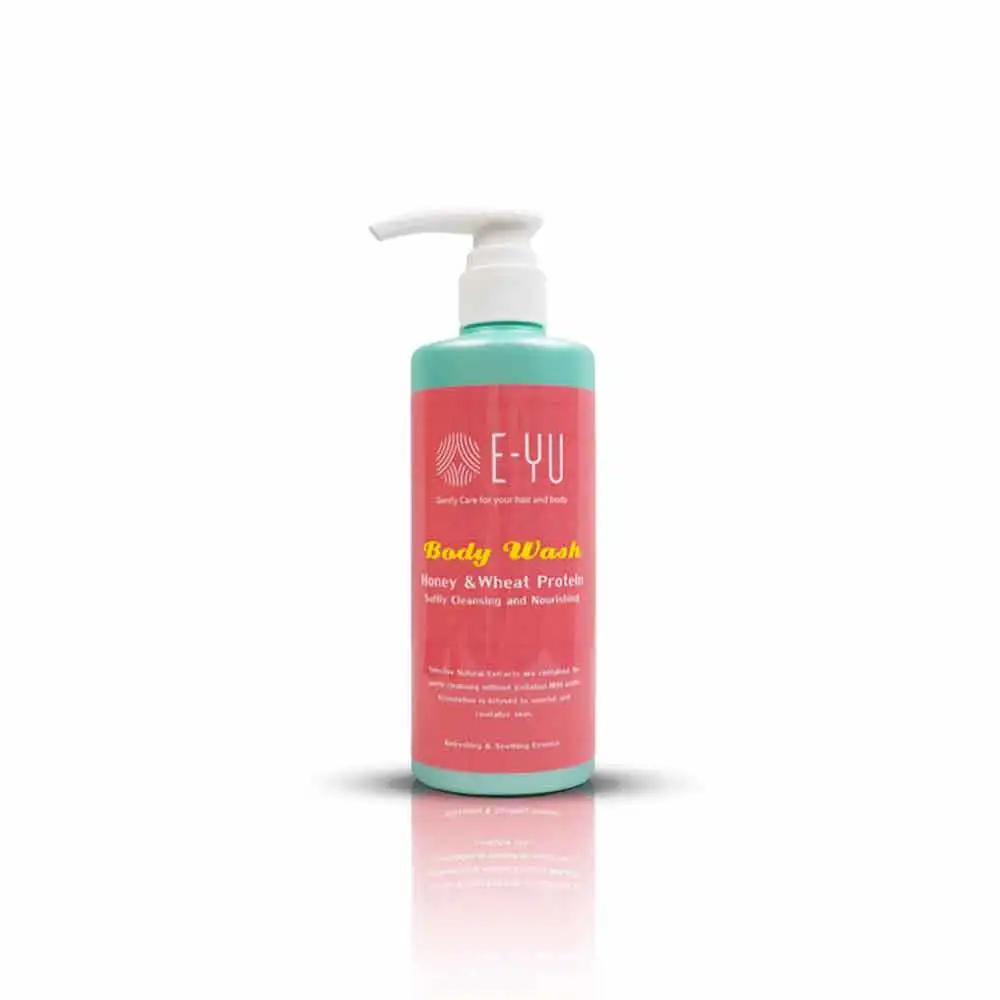 2022 Hot Sale Honey & Wheat Protein Gentle Moisturizing Body Wash Shower Gel