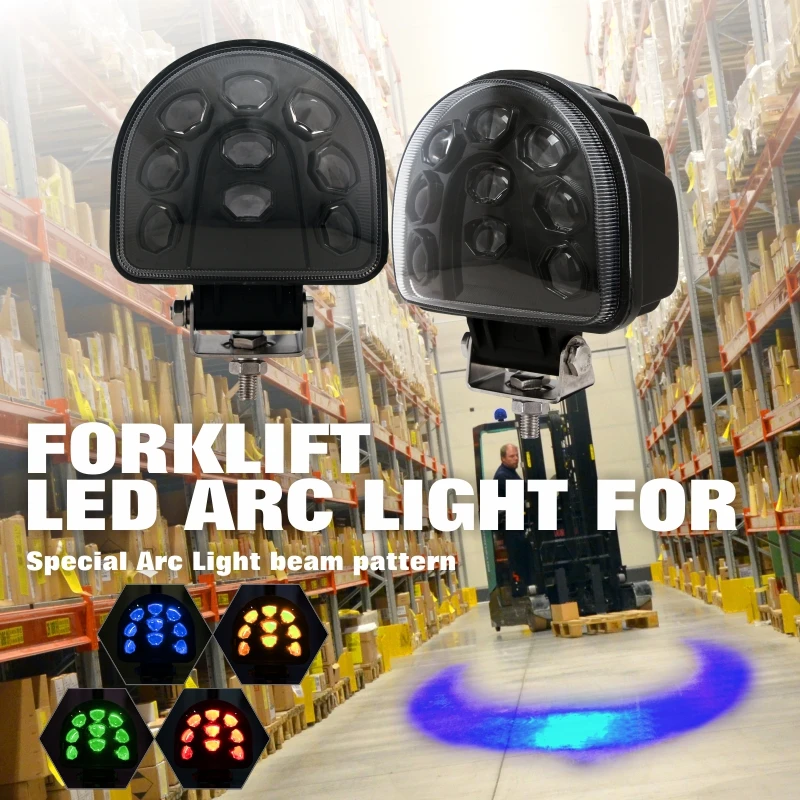 High Quality Tuff Plus 27w forklif led working warning light for SUV Heavy Duty Industrial Trucks