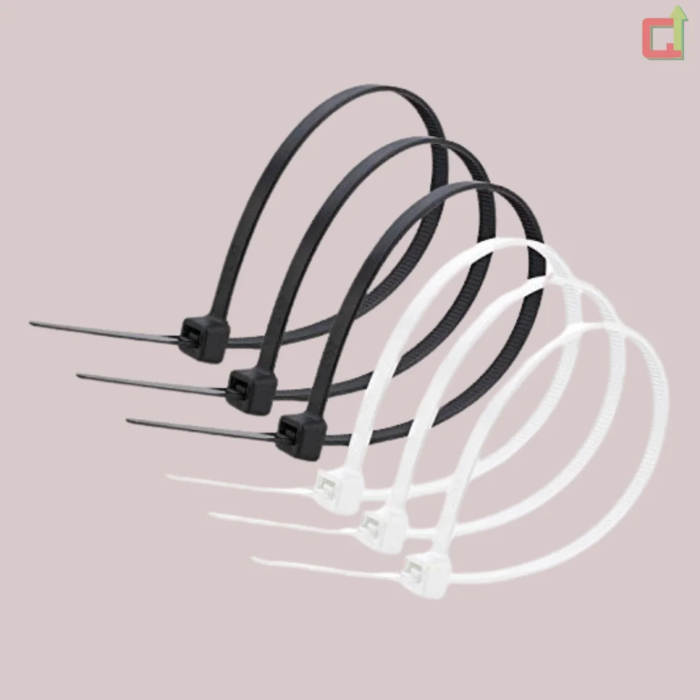 Stainless Durable PA66 Plastic Cable Ties Self Locking Origin Material Customize Colours And Sizes From Vietnam OEM Manufacturer