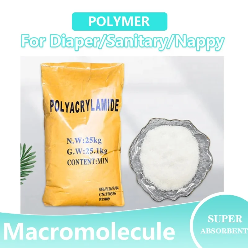 For Sale Super Absorbent Polymer Sodium Polyacrylate Sodium White Powder For Sanitary Diaper and Nappy