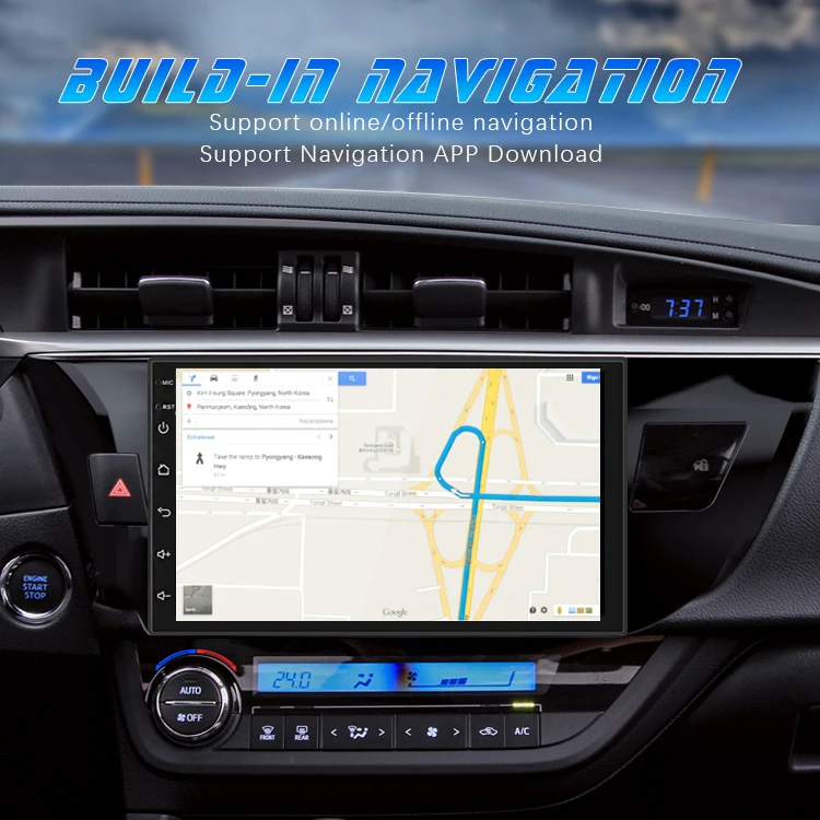 7inch MP3 screen 16g gps system multimedia player for car android car dvd player Multifunctional