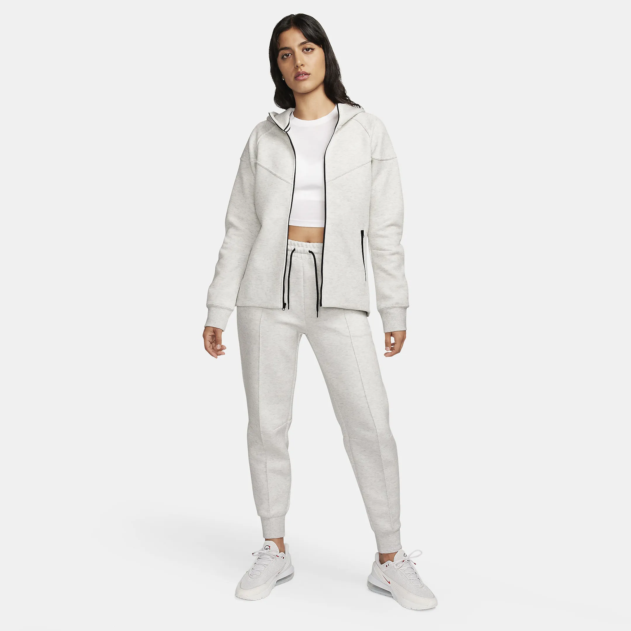 Women Winter 2024 Clothing Ladies Two Pieces Hoodie Sweatpants Tracksuit Causal Outdoor Set Women Joggers Suit Custom Set