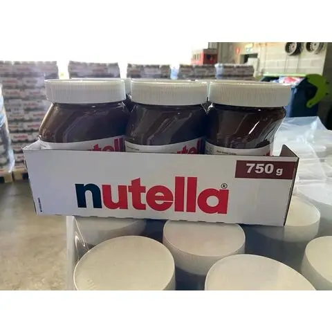 Шоколадное варенье/купить Nutella дешевая оптовая продажа 3 кг еда со свежим запасом срок годности