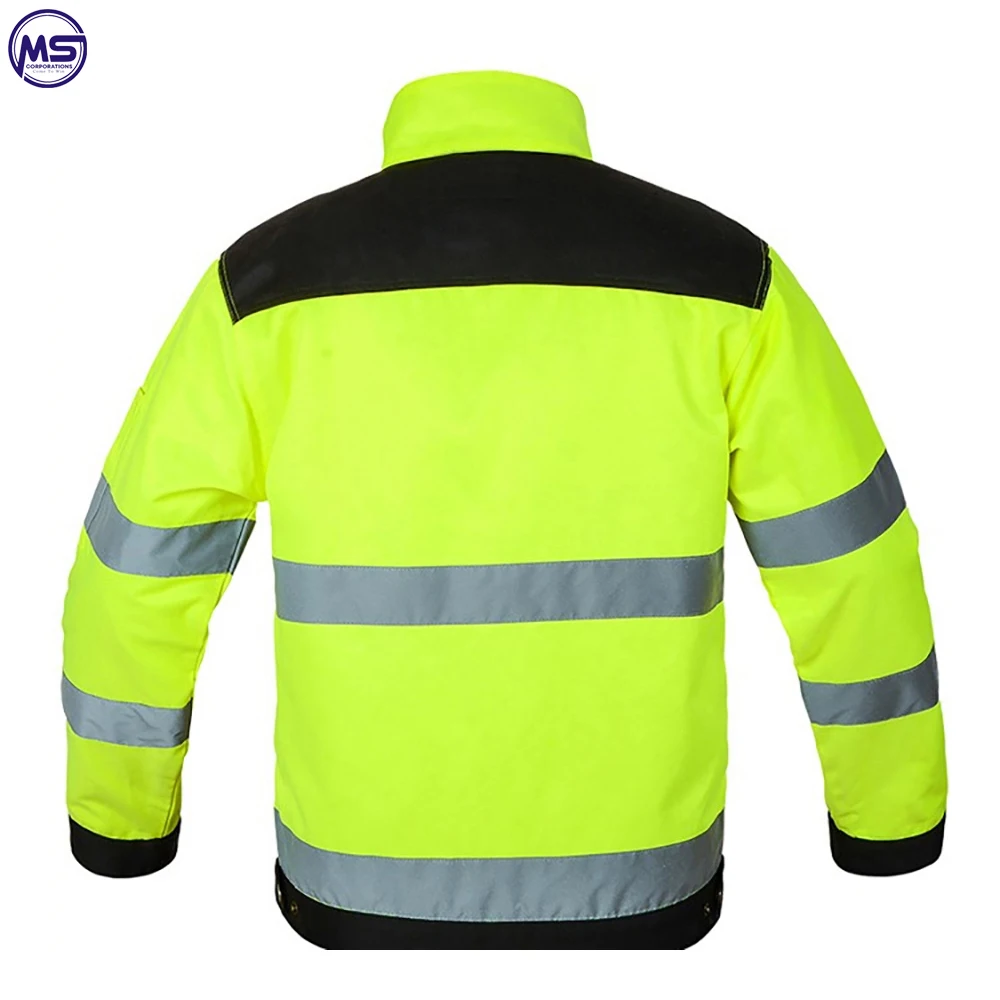 Premium Quality Wholesale 2022 Working Wear Customized Logo Printing Light Weight Quick Dry Men Full Sleeves Safety Jacket