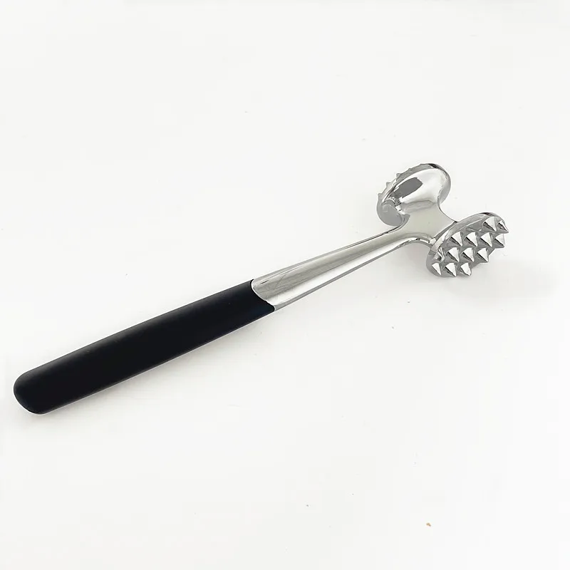 Заводская поставка, индивидуальный молоток для мяса из нержавеющей стали и цинкового сплава, молоток для стейка