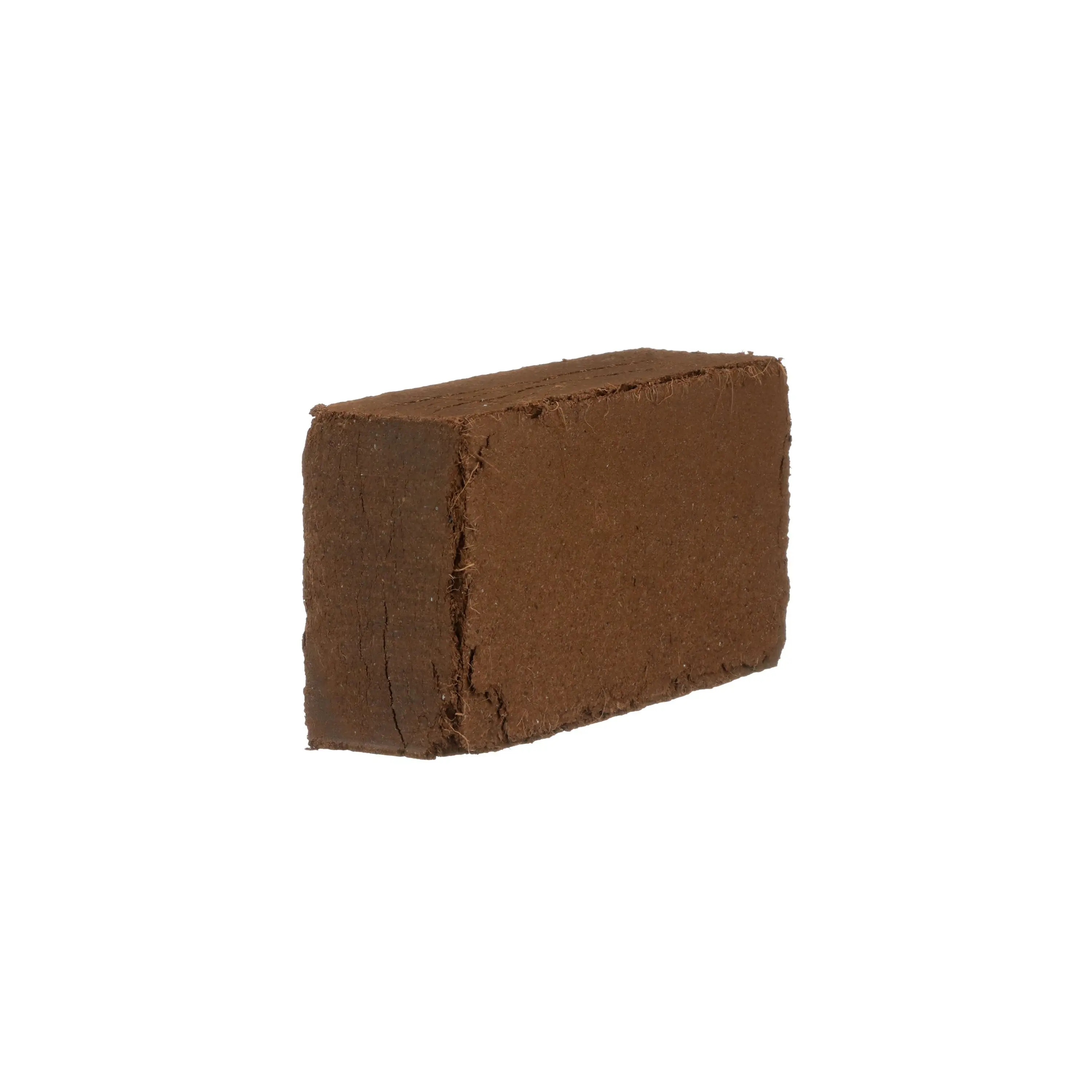 Bio Degradable Coco Peat Brick Of Fiber Short 5 to 7% And Ratio Of Coco Peat And Cut Fiber For Greenhouse And Natural Coir Fiber
