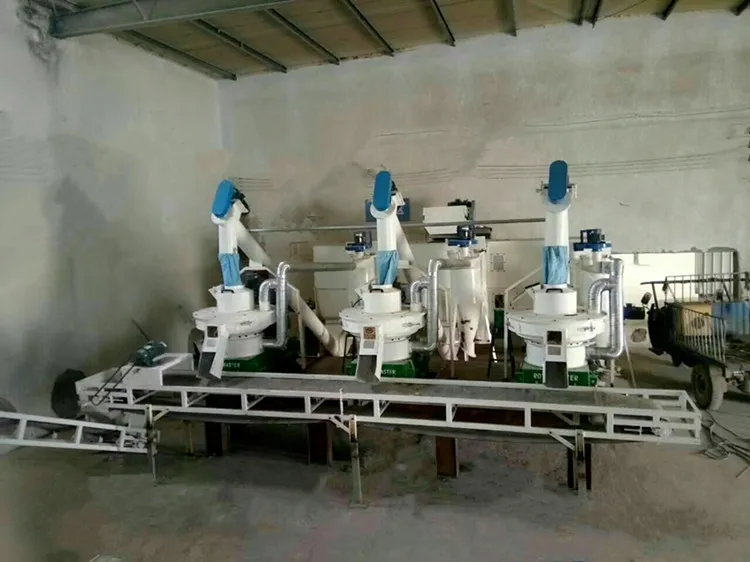 China Professional Manufacturer YGKJ 560 1.5-2TON/H Wood Sawdust Pellet Production Line Biomass Press Machine