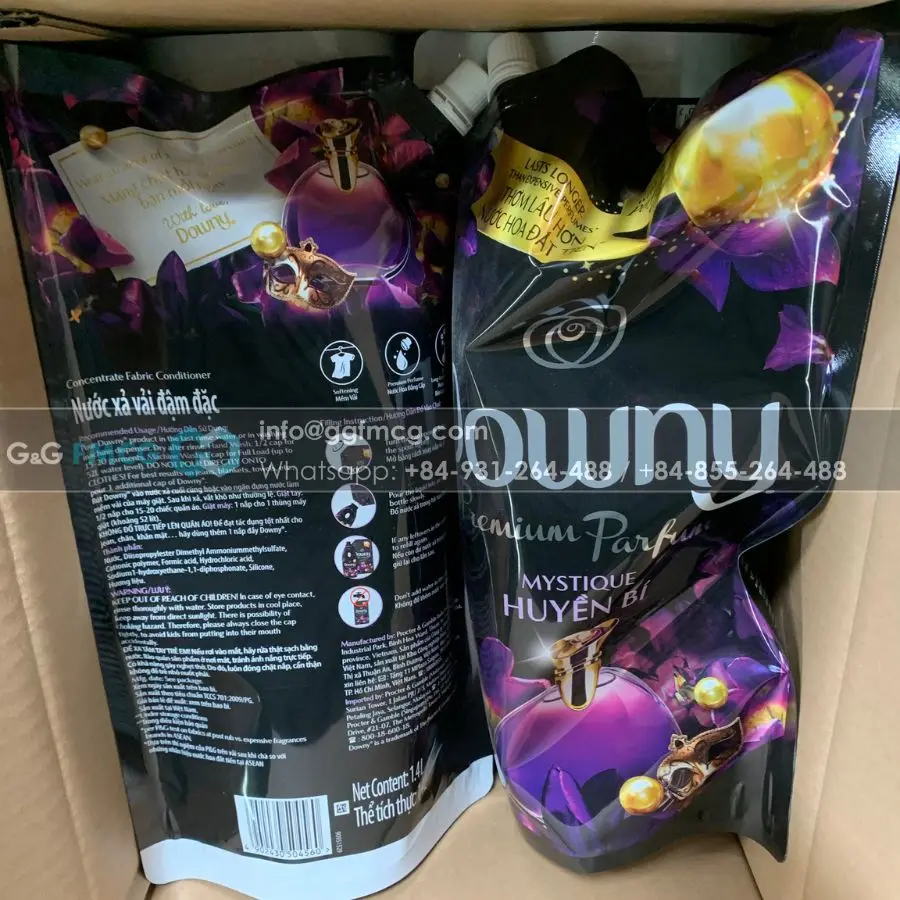 Downy Unstopables In-Wash Laundry Mystique Fragrant 1.45L Wholesale Best Sellers Fabric Softener Downy