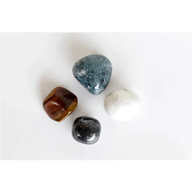 Competitive Price Meditation Gift Birthstone Tumbled Stones Set Astrology Gift GEMINI Zodiac Crystals Kit for Wholesale Purchase