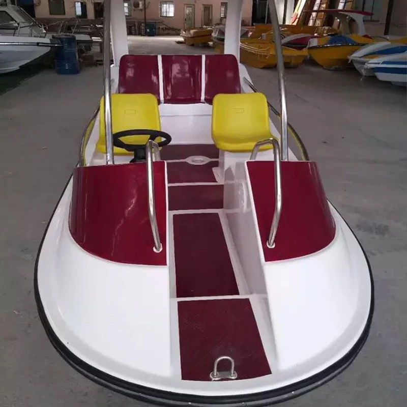 Профессиональный производитель стекловолокна 5 человек электрическая лодка jet водный велосипед