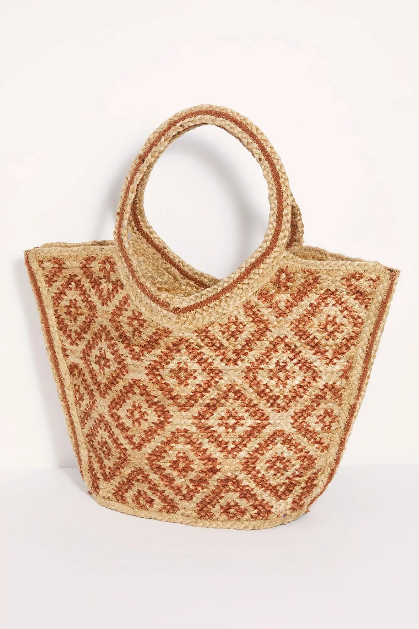 Hot Sale Simple and Beautiful Printed Jute Tote Bag with Custom Logo Design Print Fashion Grocery Shopping Bag for Men and Women