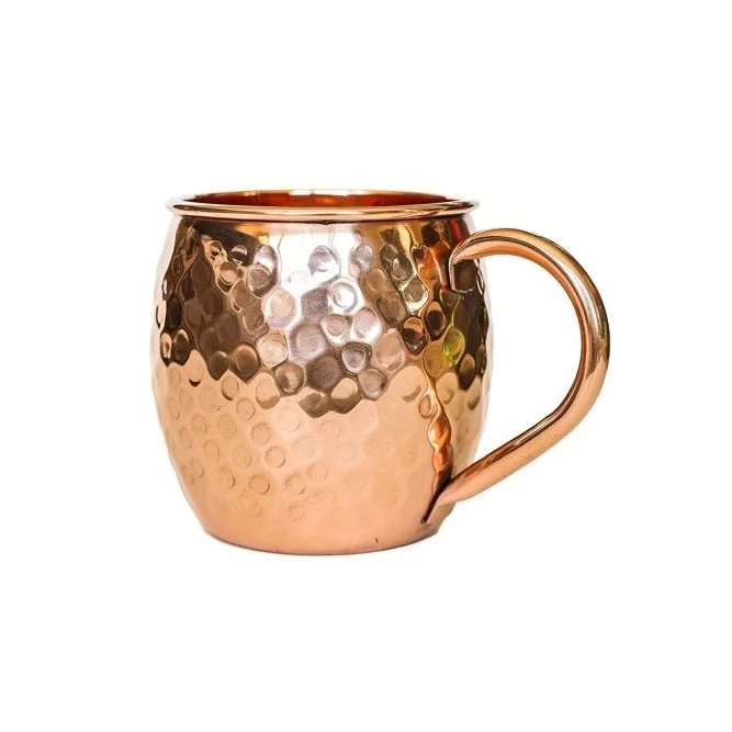 Top Trending Shiny Polished Finishing Moscow Mule Mug Customized Design Copper Drinking Water Mug At Inexpensive Price