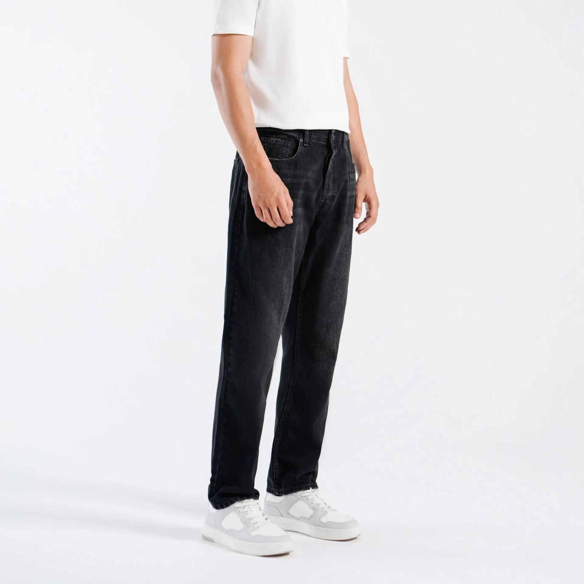 Wholesale Side Stripe Denim Jeans Print Cotton Customize Protection jeans for men from Mr.Bofi International