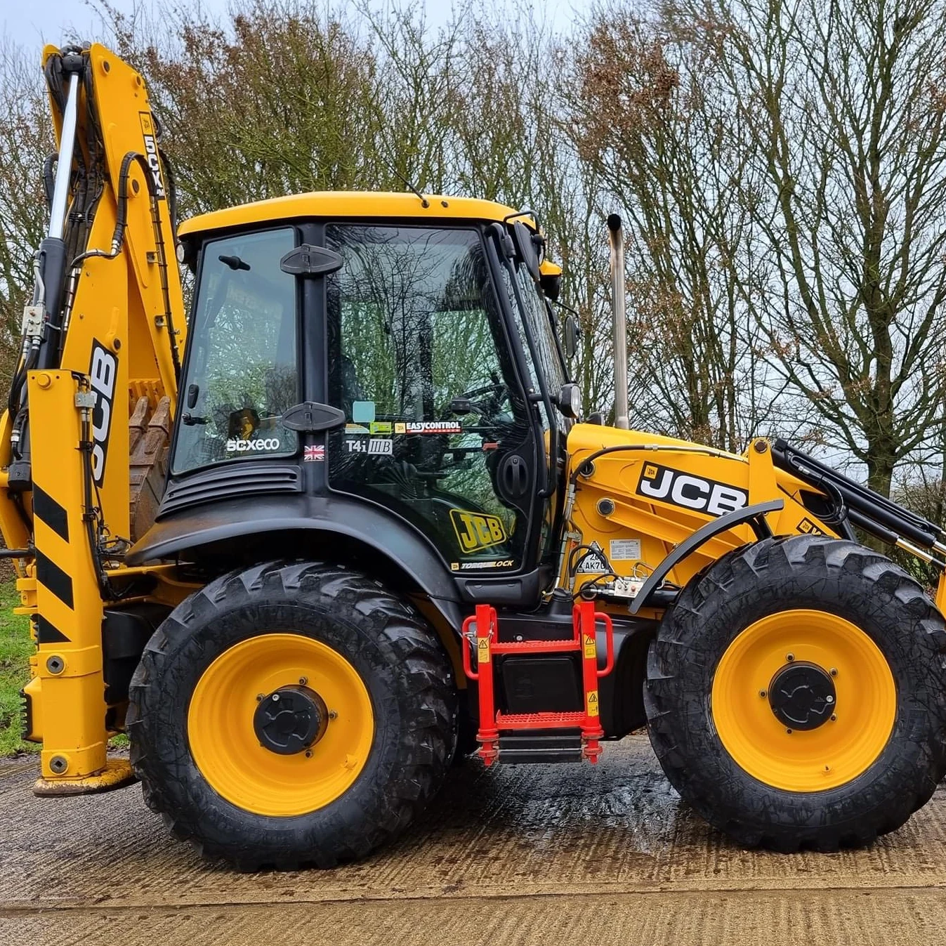 Used JCB 4CX Backhoe Loader with Good Condition arm Tractors Agricultural Machinery  95hp 4x4WD farm equipment