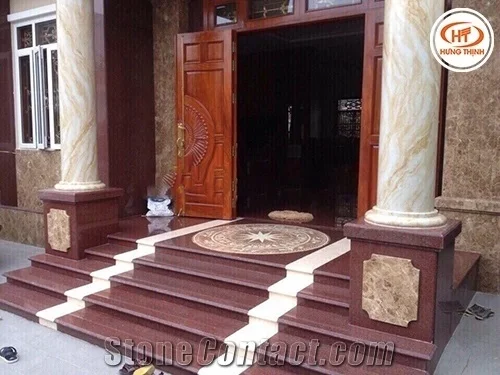 Hot Best Price In Viet Nam Factory Sales Offer For Ruby Red Polished And Honed Granite Stone Granite Vietnam