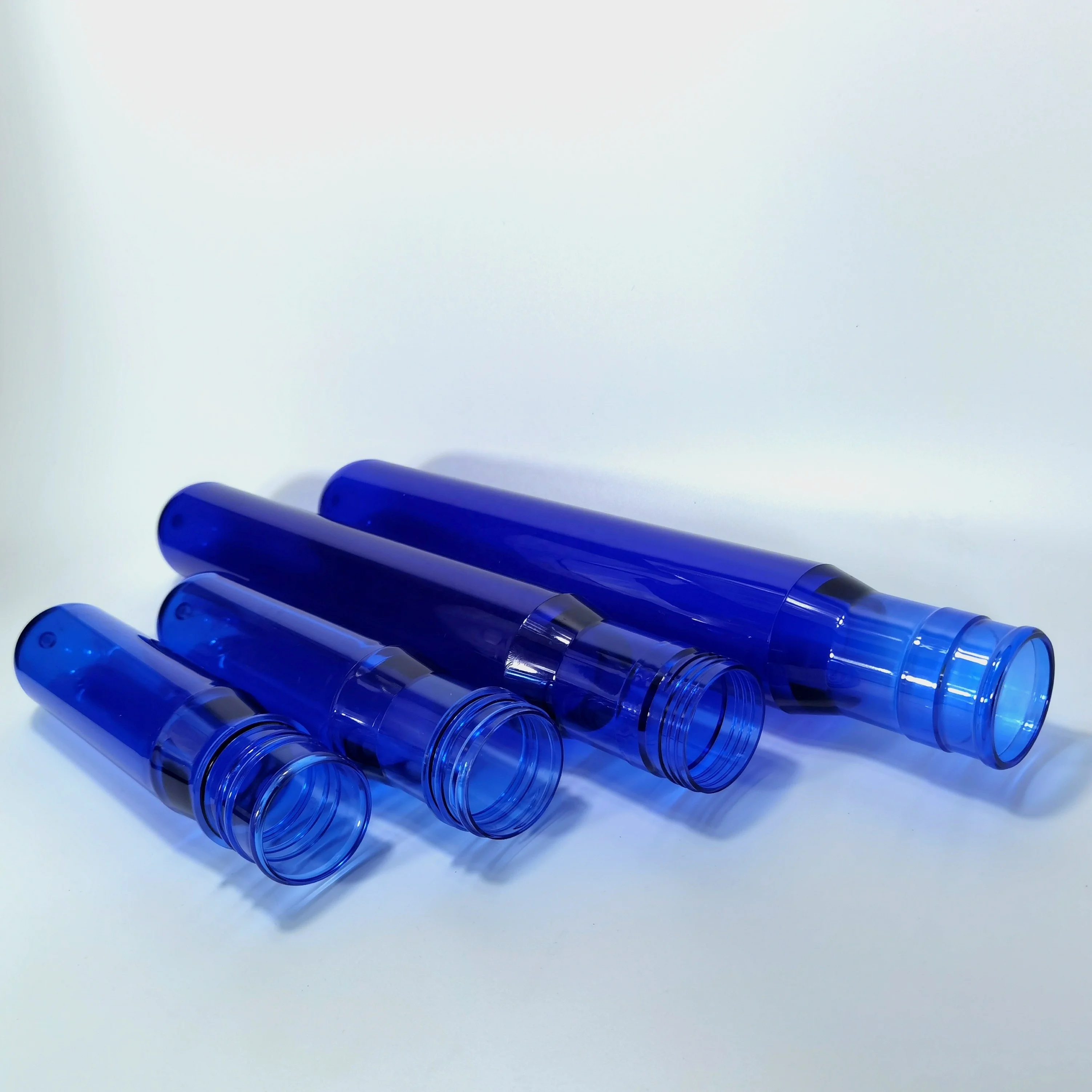 china manufacture new 55MM 700g 730g 750g 5gallon pet preform 20liter preforms with blue black color