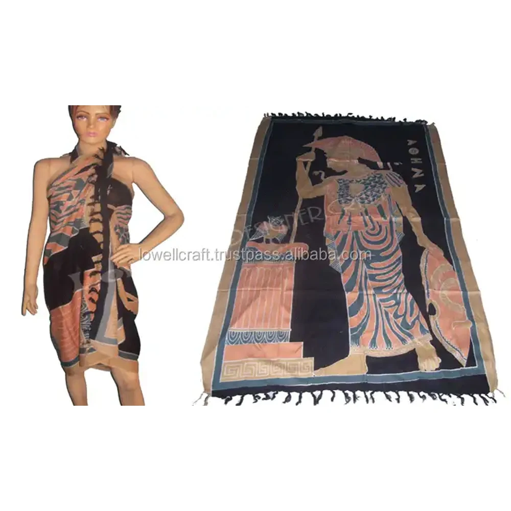 Most Selling Rayon Printed Women Beach Sarongs Best Quality Designer Pareos Available At Affordable Price
