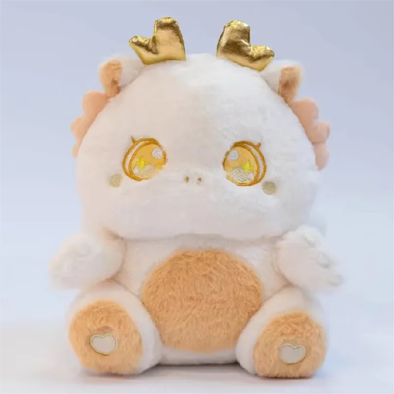 Cartoon Little Dragon 30CM Plush Doll Girl Cute Birthday Gift Zodiac Dragon Gift Doll