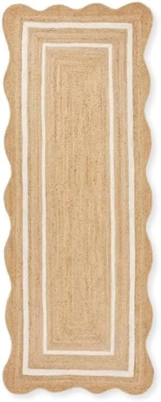 Eco-friendly home round Braided jute rugs natural fiber jute round rugs living room carpet natural color rug In India By Avior