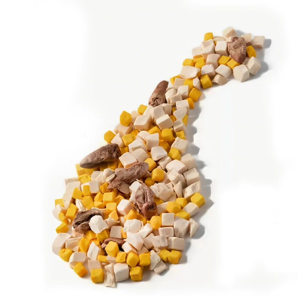 Замораживание сушеного мяса кролика для собак и кошек лакомства домашних животных один ингредиент закуски