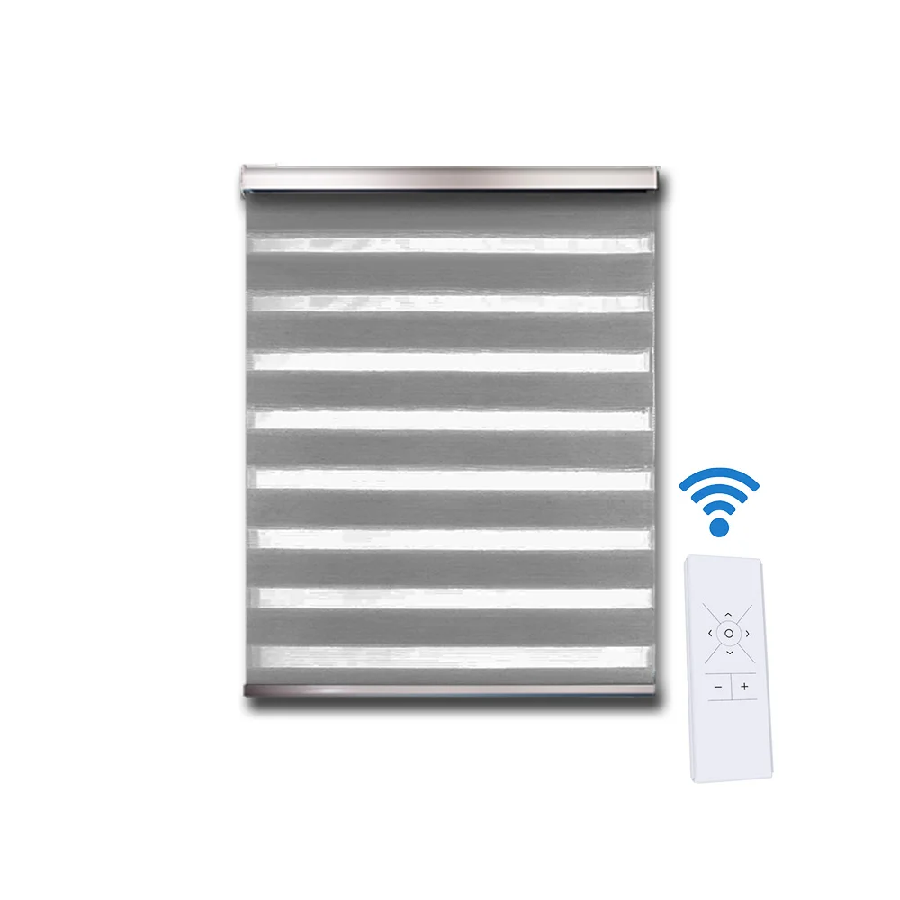 taiwan smart curtain electric roller blind zebra for blackout windows