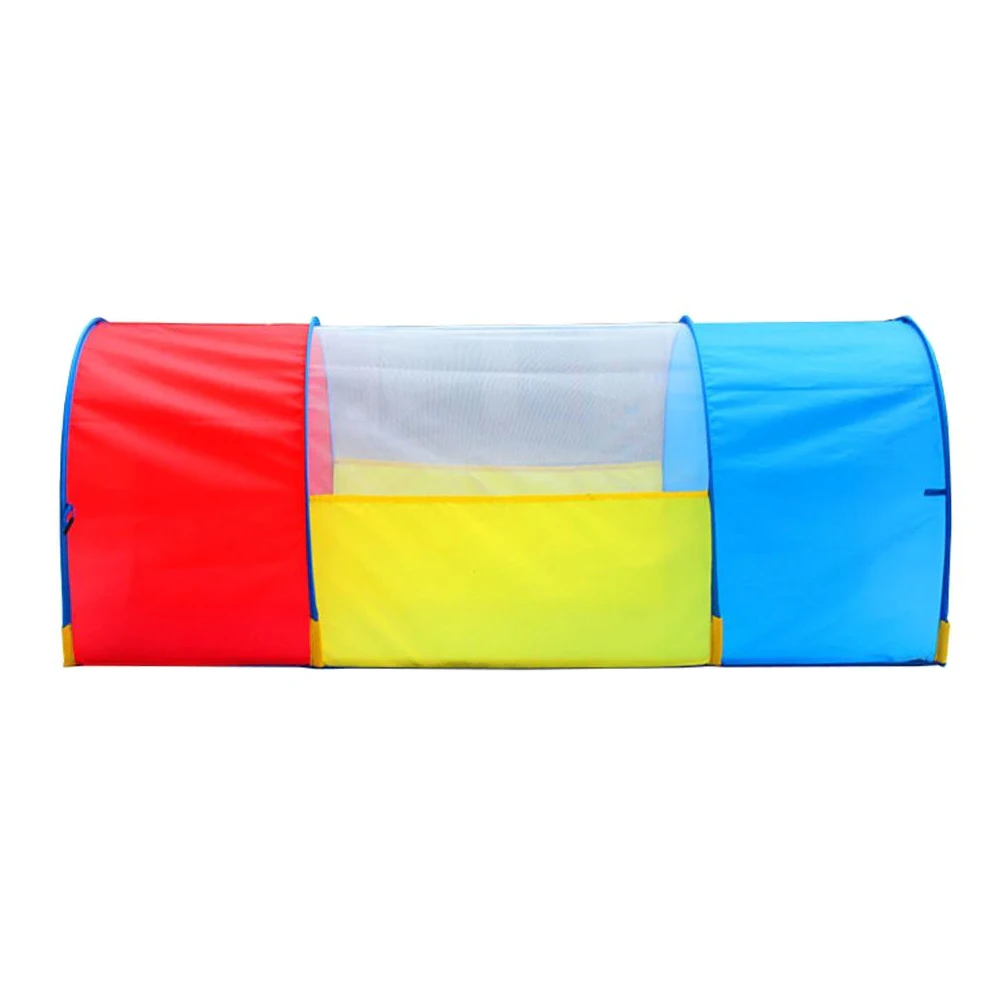 New Kids Tunnel Indoor Outdoor Toy Kids Backyard Play Set Tunnel Toddlers Fitness Equipment