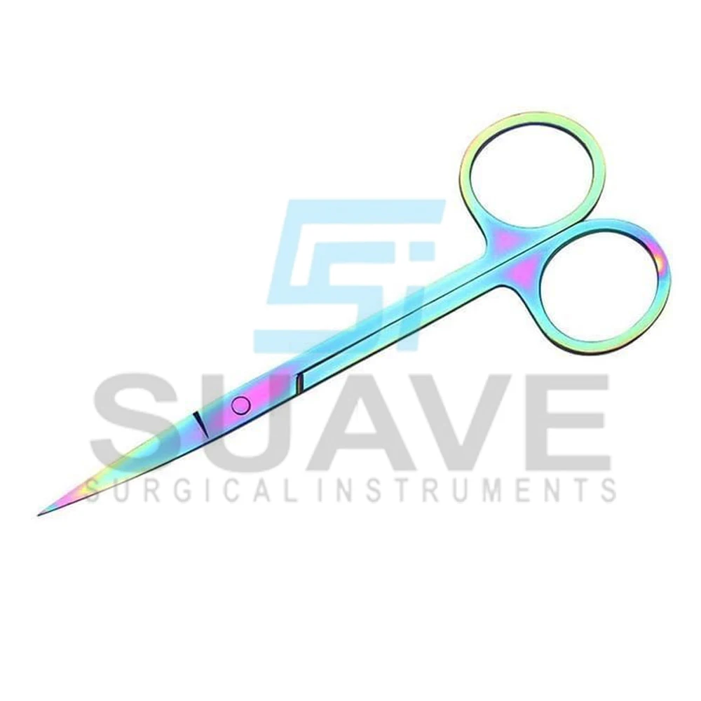 SUAVE SURGICAL INSTRUMENTS Best Selling Straight-Shaped Staleks Cuticle Scissors Custom Made with Sharp Tip for Beauty Use