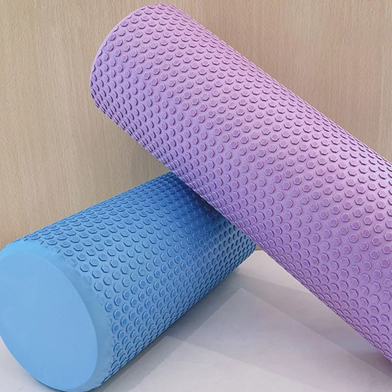 Factory direct supply yoga column to relieve muscle soreness solid EVA multi-color Pilates yoga fitness foam roller
