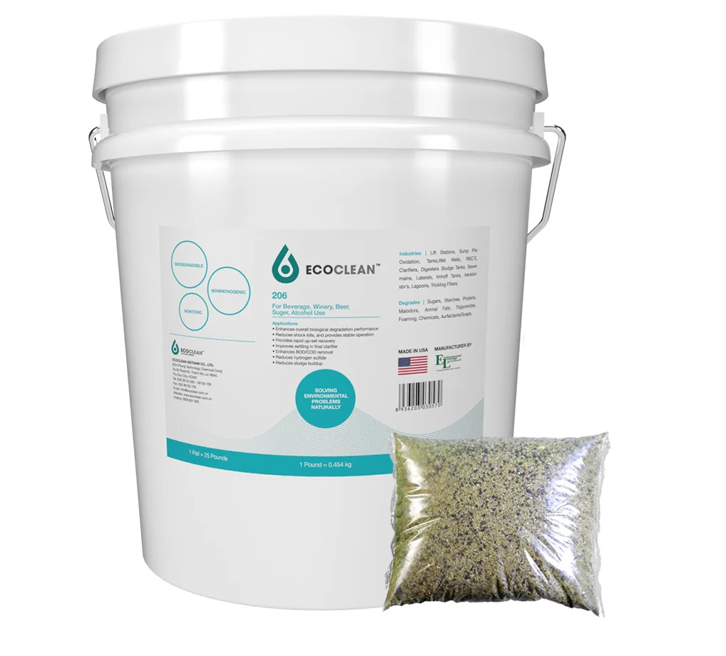 Microbiology Sewage Treatment Microorganisms For Beverage Winery Beer Sugar Alcohol Use Waste Water- Up to 5 Billions SFU/Gram