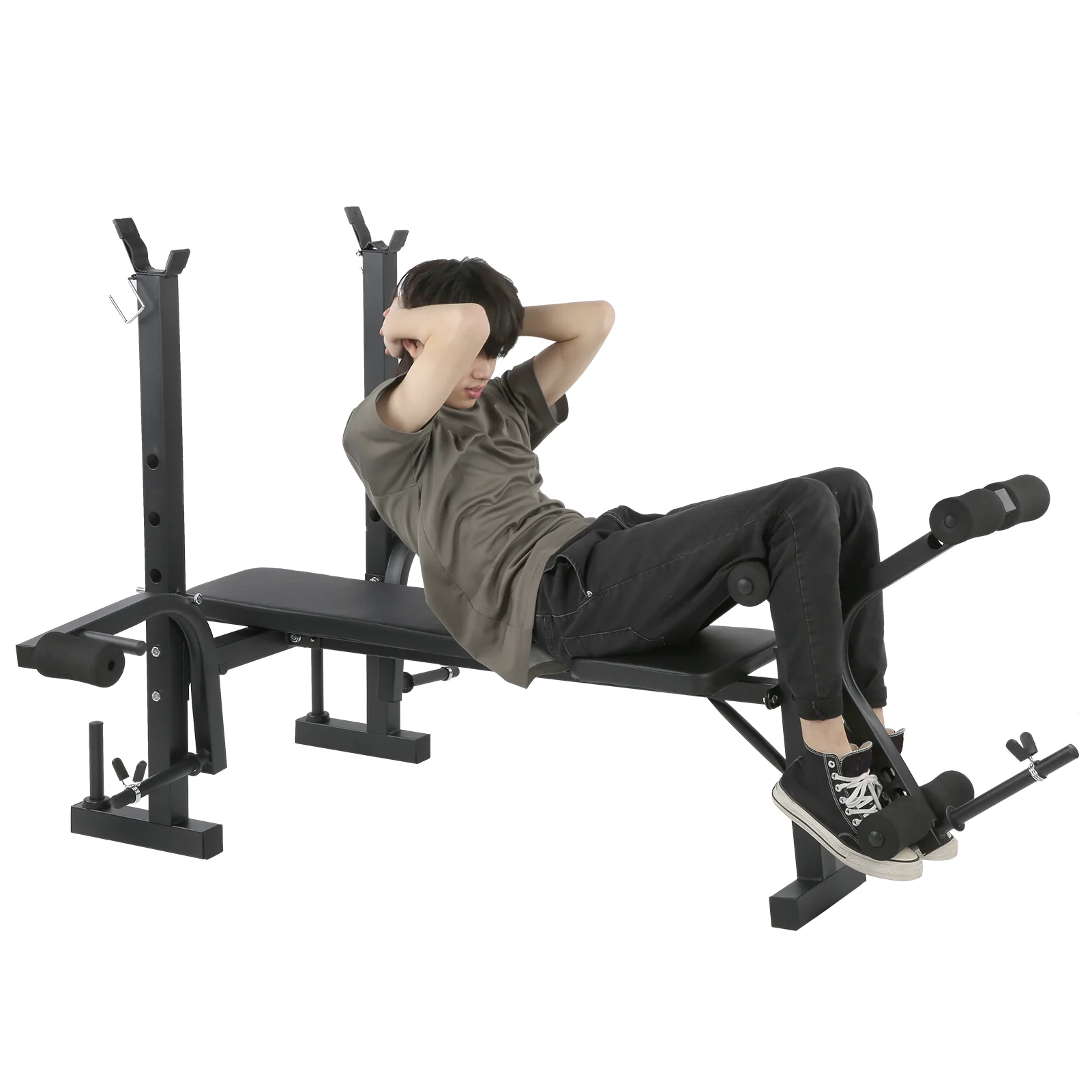 Gym Fitness Equipment Standard Coated Lifting Weight Set Adjustable Weight Bench