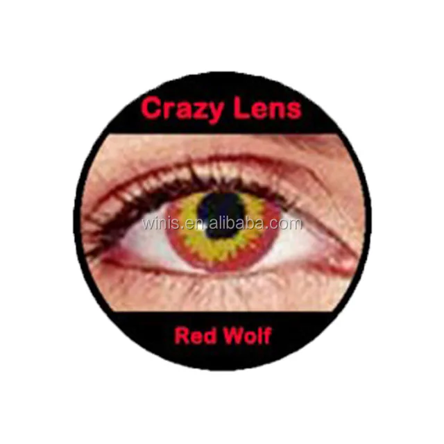 white and black Spider web crazy lens 2024 Korean made