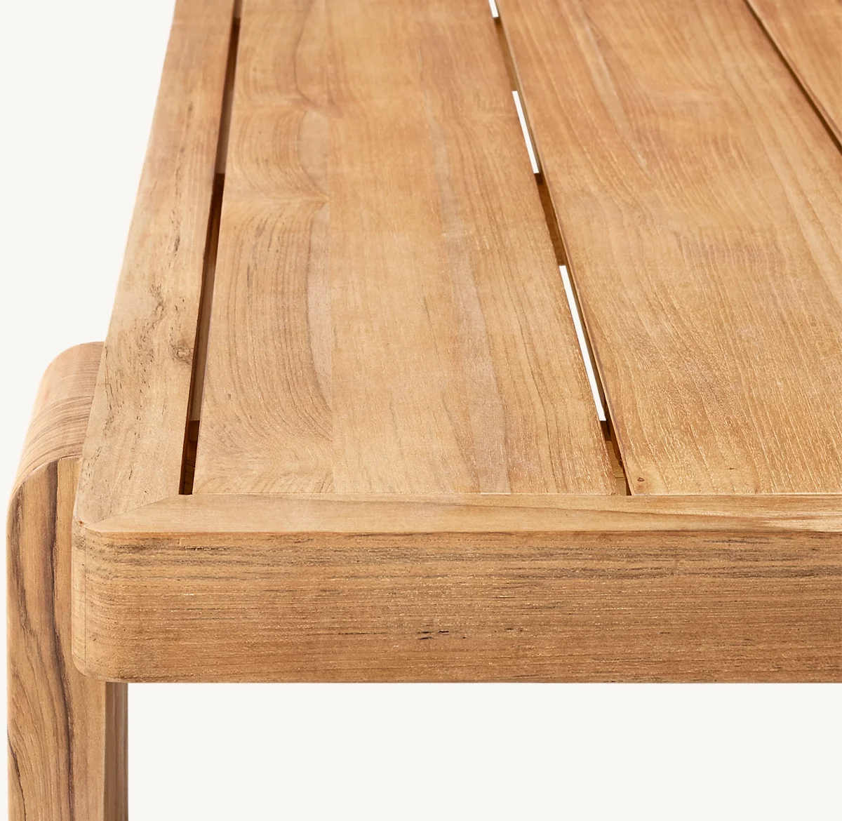 Teak Rectangular Coffee Table for Living Room Bedroom Restaurants Home Furniture Outdoor Furniture