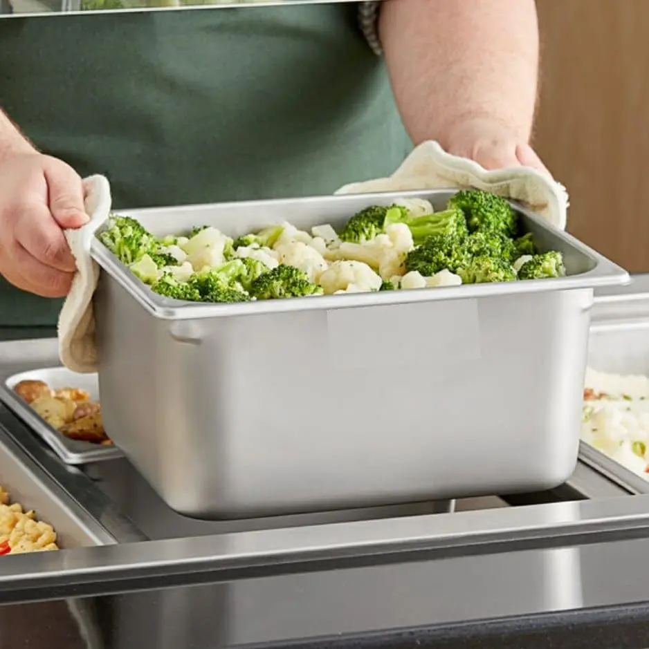 Stainless Steel GN Container 1/1 100mm Deep Gastronorm Stainless Steel Pan 1/1 - 100mm Professional GN Pan 100mm Stainless Steel