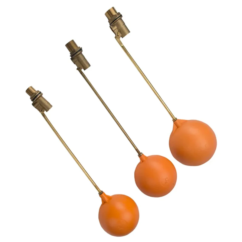 Water Tank Stainless Steel Float Ball Valve 3/4 Inch DN20 Floating Ball Valve Brass Toilet Valves for Stock Tank Pool