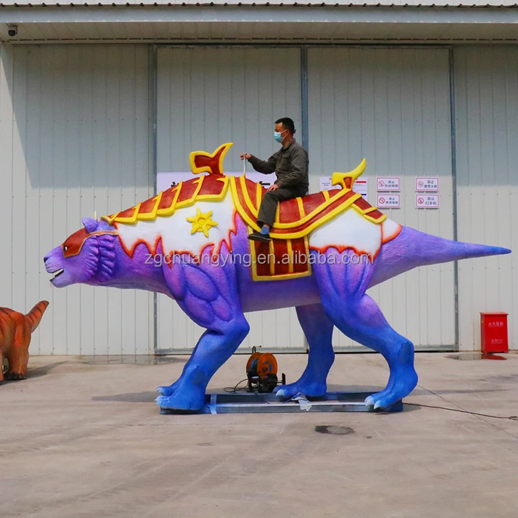 Amusement Park Rides Coin Operated Ride on a Monster