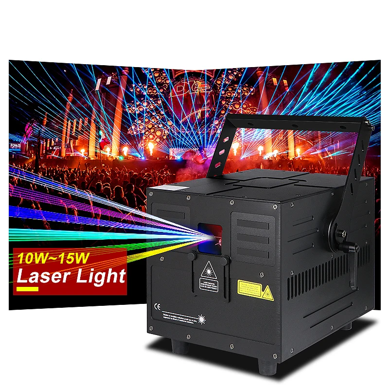 SHTX 15 Вт 10 8 RGB анимация лазерный луч для ночного клуба свадьба украшение дома на открытом воздухе 3d DJ свет
