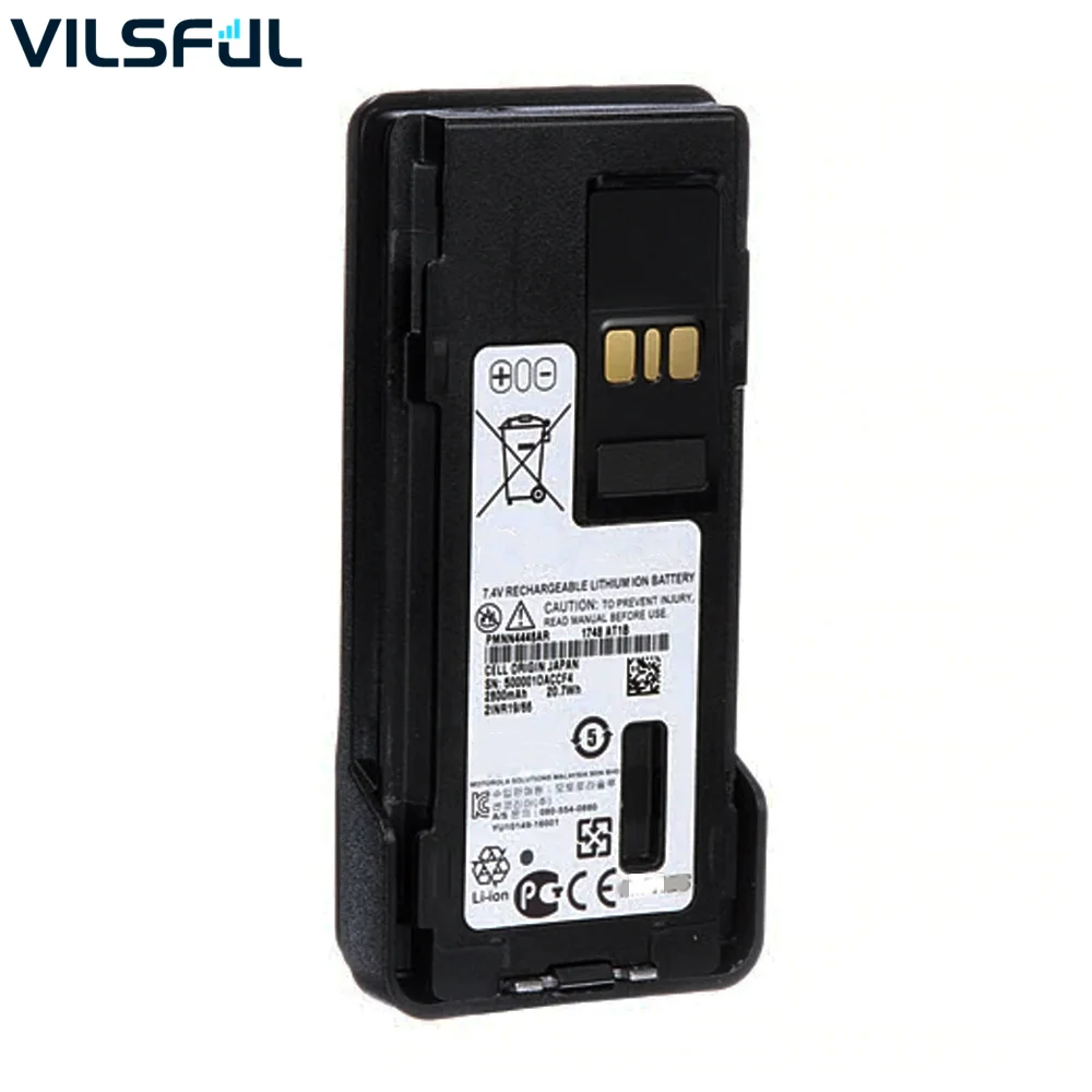 Original PMNN4448 IMPRES 3000mAh Li-Ion Battery for XPR3300 XPR3500  DP2400 DP4400 DP4600 DP4801 XPR7350E walkie talkie