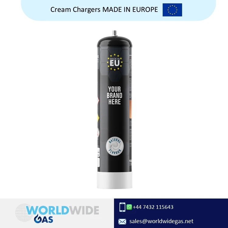 Biggest Dealer of Pina Colada Flavor Made in EU 580g Steel Cylinder Whipper Whipped Cream Chargers in Size 0.95L or 580G