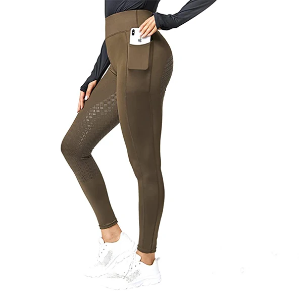 High Quality Horse Riding Pants Legging Equestrian Breeches Full Seat Silicone Equestrian Riding Pants With Pockets