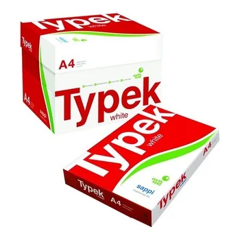 Top Manufacturer Company Selling A4 Size White Color Typek Copy Paper from Reputed Seller