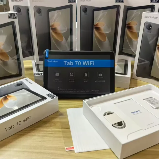 Wholesale Cheap BlackView Tab 70 4+64GB up to 1GB WiFi Android Tablet Dual Camera Memory Capacity