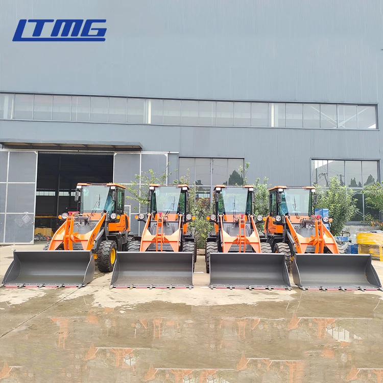 wheel loader CE/EPA 600 kg 1 ton 2 ton 3 ton mini wheel loader bucket wheel loader