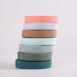 Manufacturer well made abrasion resistant high tenacity nylon webbing strap accept customized twill clothes belts elastic band