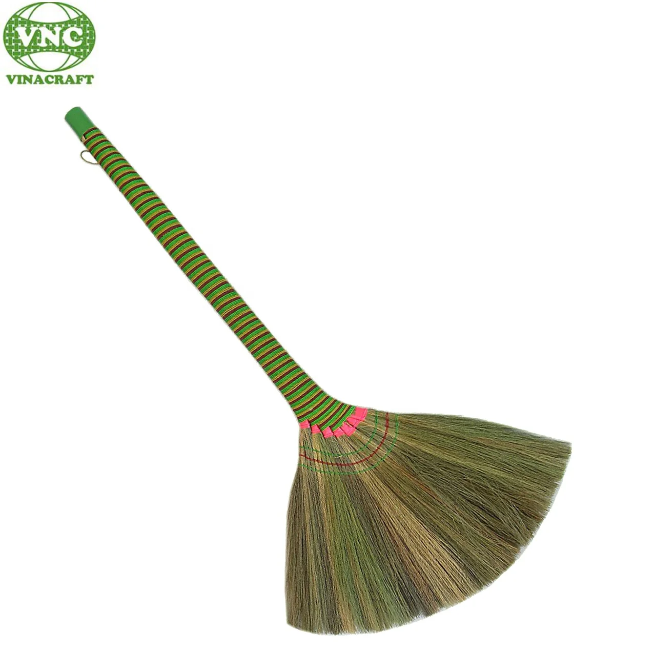 Vietnam Products Long handle grass broom Wooden Environmentally Household Cleaning Tools Hot  Sale