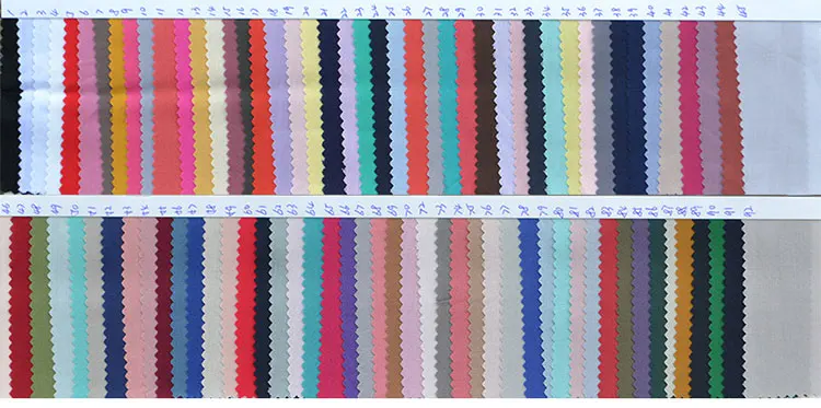 30s 45s Woven spun rayon challis fabric solid viscose poplin 100 rayon fabric plain dyed viscose rayon fabric