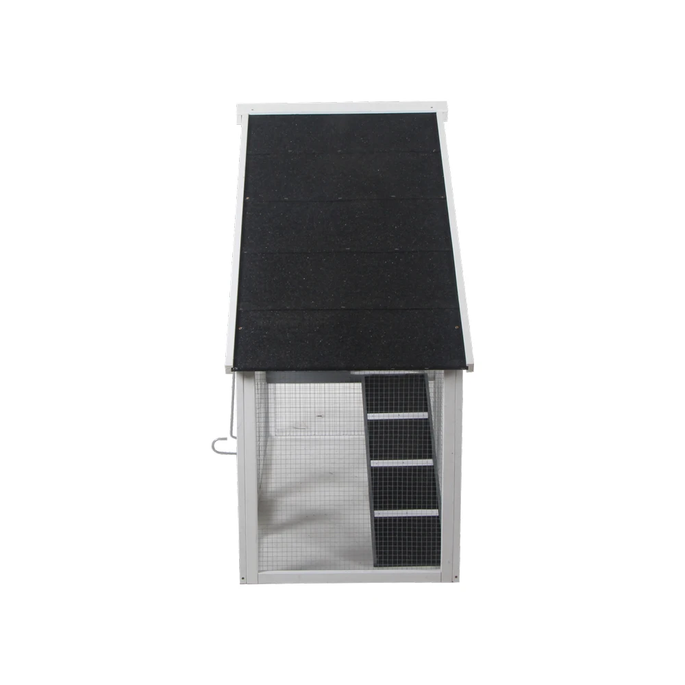 Wooden Rabbit Hutch Chicken Coop Bunny Cage Small Animal Pet House w/Run Outdoor