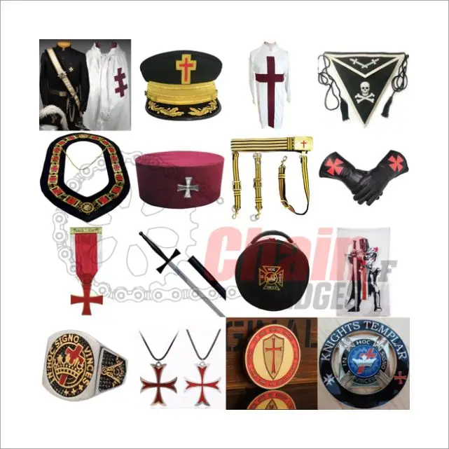 Masonic Regalia изготовленный на заказ OEM вышивка муаровая лента ручная работа и машинная фартук крестиком